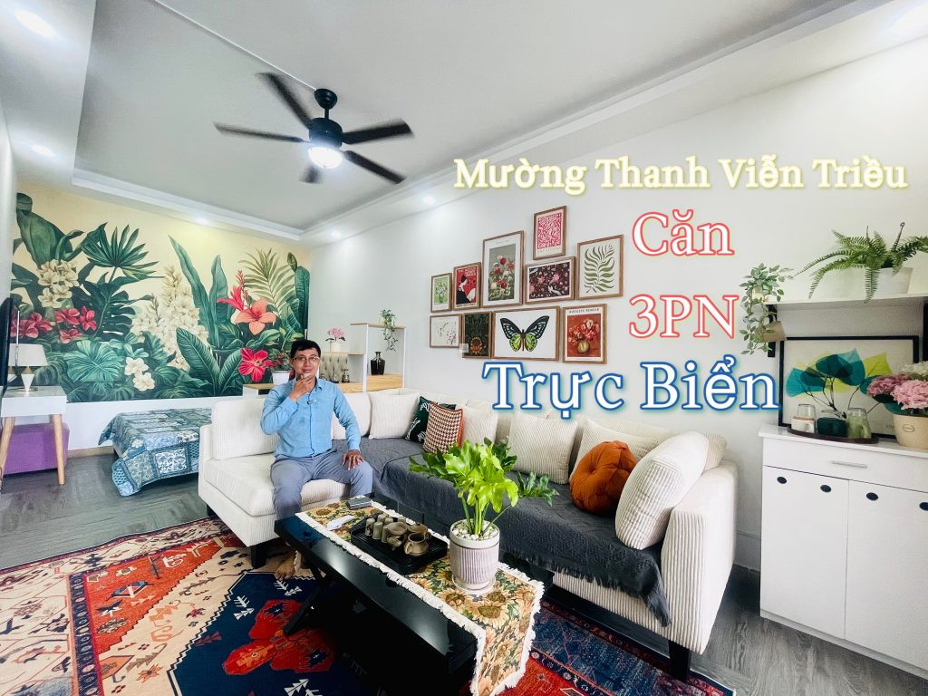 Chính chủ bán Căn hộ Mường Thanh Viễn Triều 3PN thiết kế nghệ thuật | Trực biển