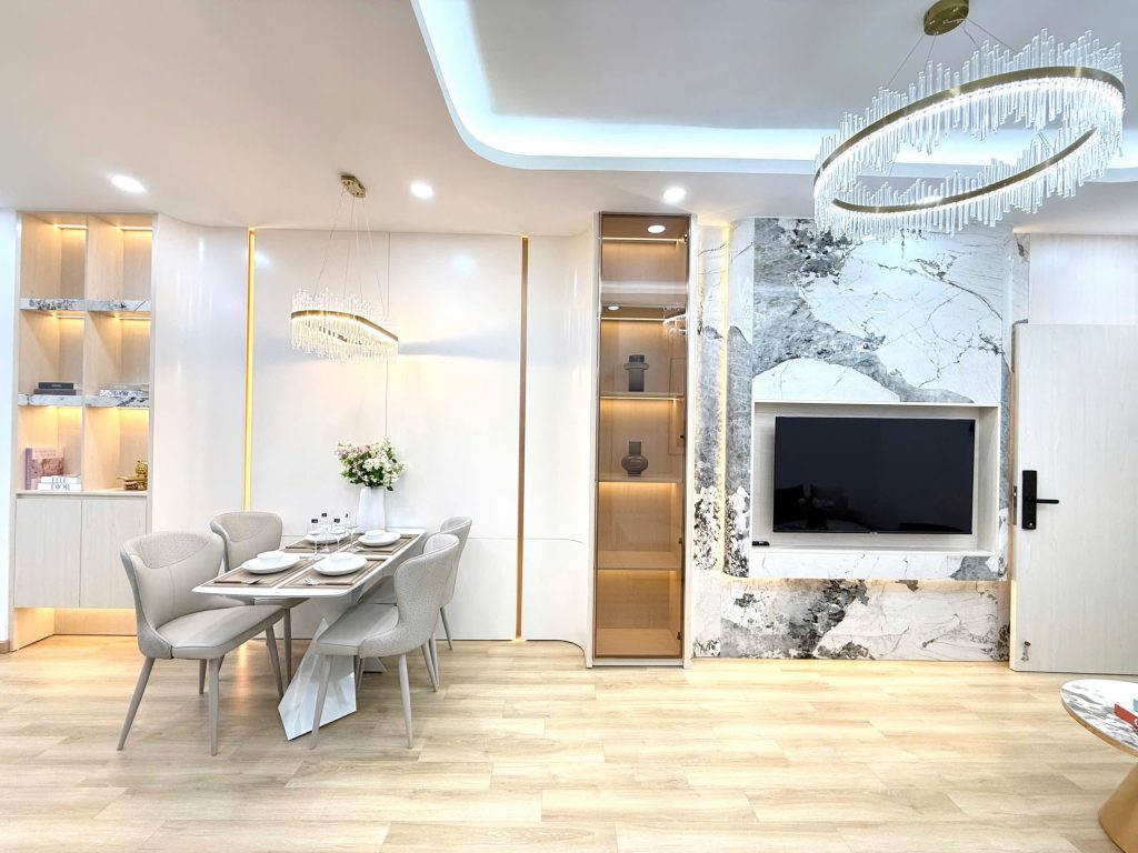 Không gian ăn uống Căn Hộ Mường Thanh Viễn Triều OC2A Căn 326