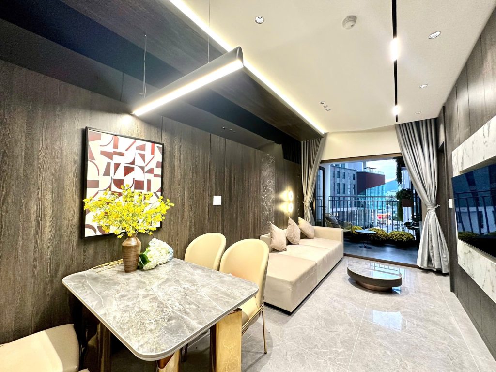 Không gian ăn uống Căn Hộ Mường Thanh Viễn Triều OC2A Căn 524