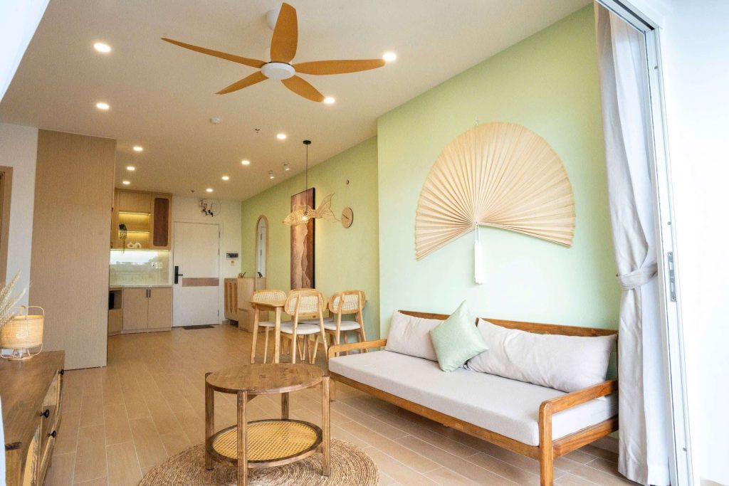 Không gian ăn uống Căn Hộ Mường Thanh Viễn Triều OC3 Căn 3508