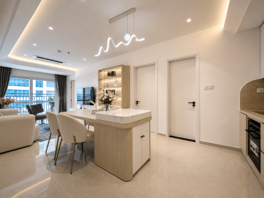 Không gian ăn uống Căn Hộ Mường Thanh Viễn Triều OC3 Căn 3614
