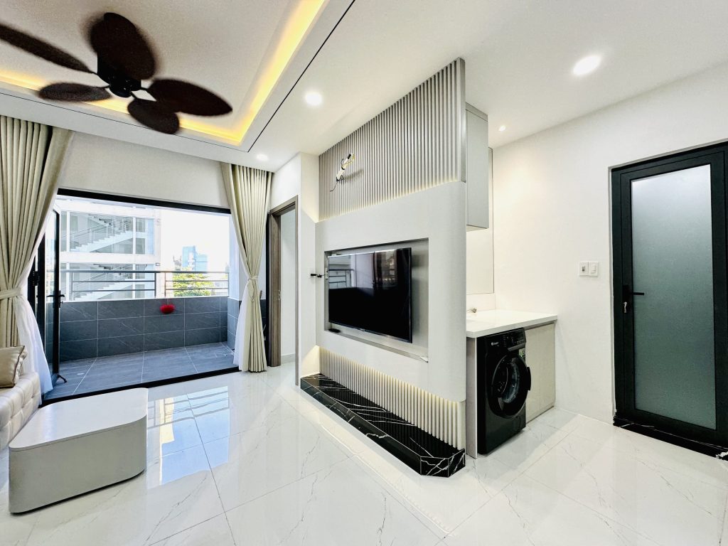 Không gian giặt Căn Hộ Mường Thanh Viễn Triều OC2B Căn 522