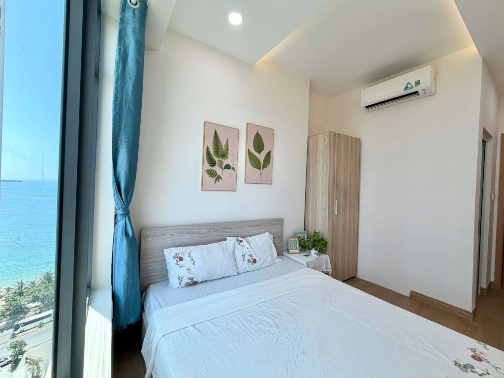 Phòng ngủ master Căn Hộ Mường Thanh Viễn Triều OC2A Căn 1510