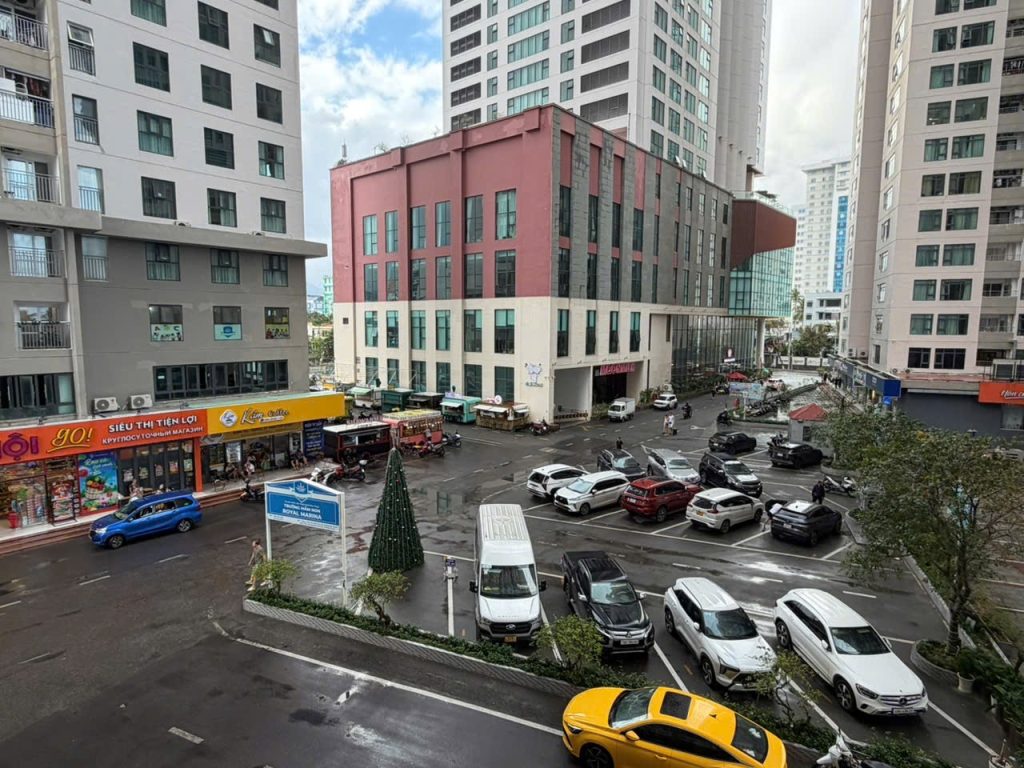 View nội khu Căn Hộ Mường Thanh Viễn Triều OC2A Căn 306