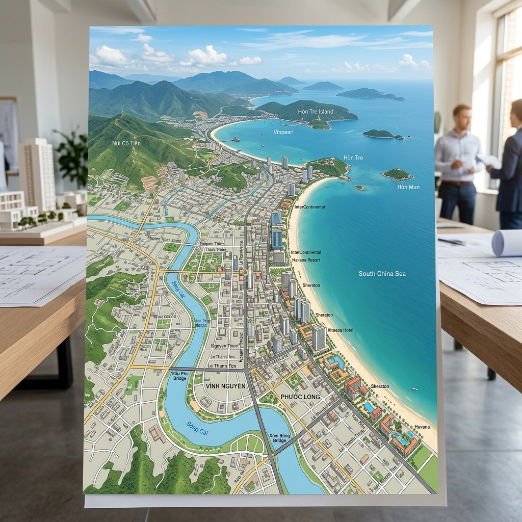 Bản đồ quy hoạch Nha Trang 2026: khu vực nào tiềm năng