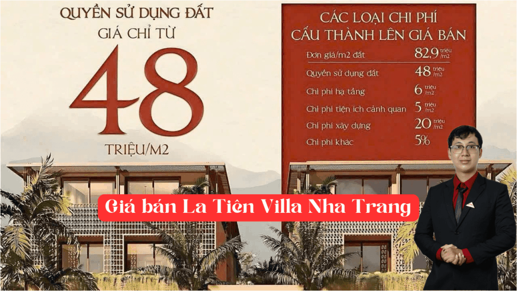 Giá bán La Tiên Villa Nha Trang: Cập nhật từ CĐT mới nhất 2025