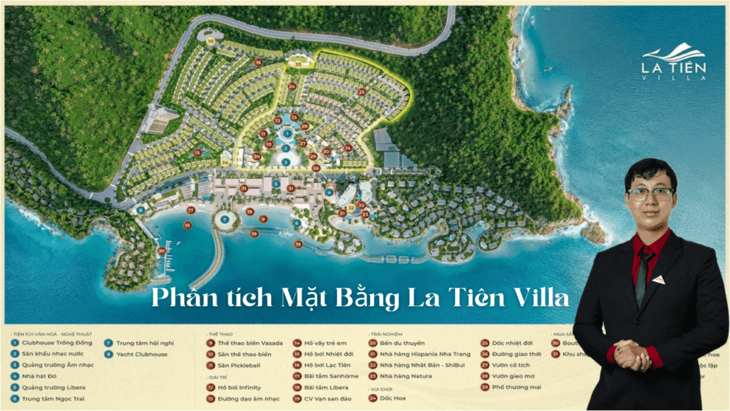 Mặt bằng La Tiên Villa Nha Trang chính thức mới nhất | GĐ 2 Libera