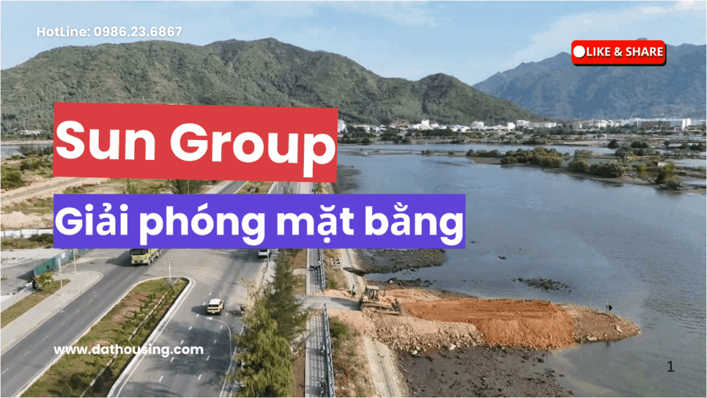 Sun Group giải phóng mặt bằng Nha Trang | Chuẩn bị khởi công khu đô thị hỗn hợp ~ 1 tỷ đô