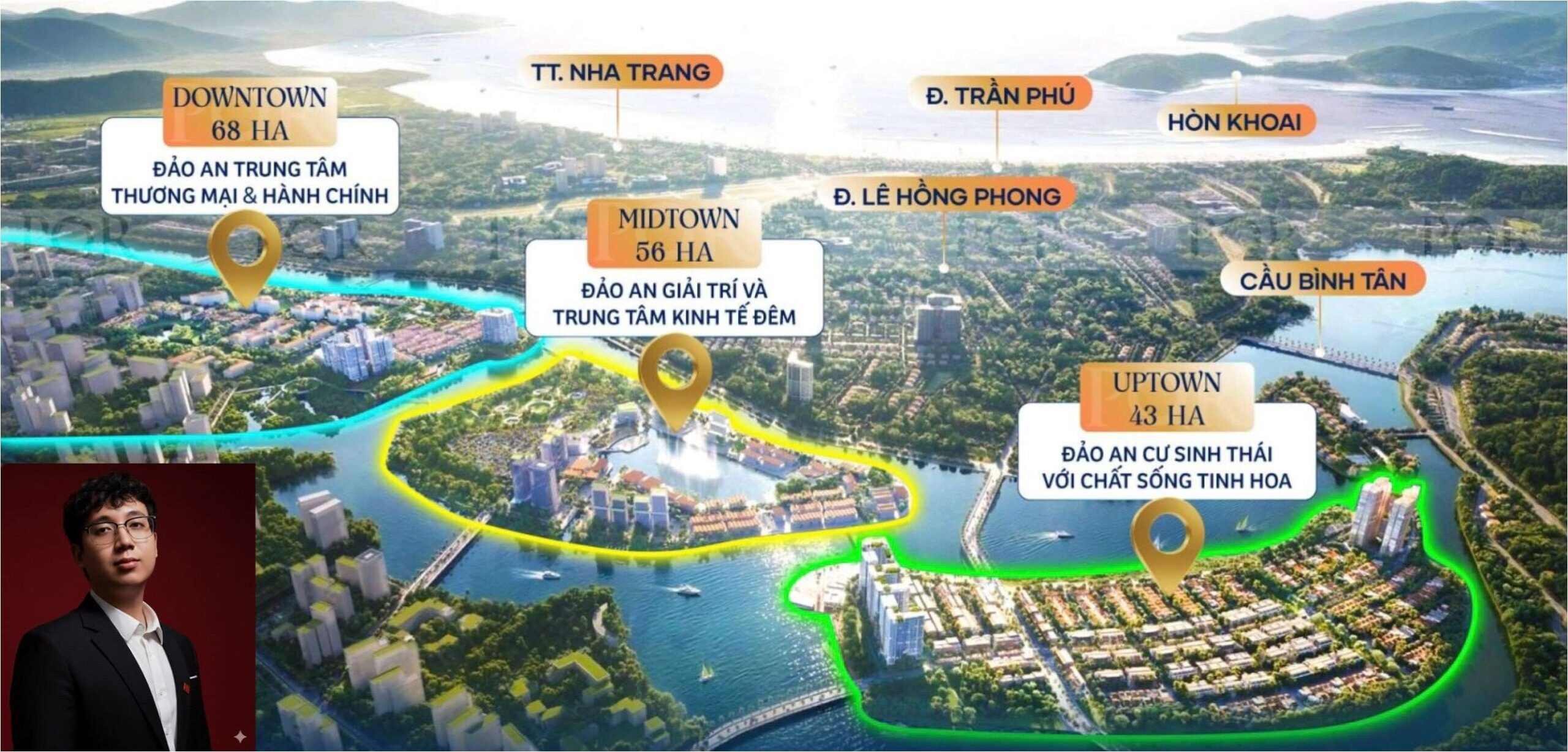 Toàn cảnh Charmora City và khu vực Nha Trang