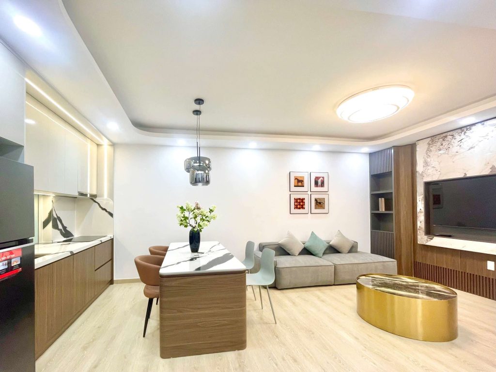không gian ăn uống Căn Hộ Mường Thanh Viễn Triều OC2A Căn 1616