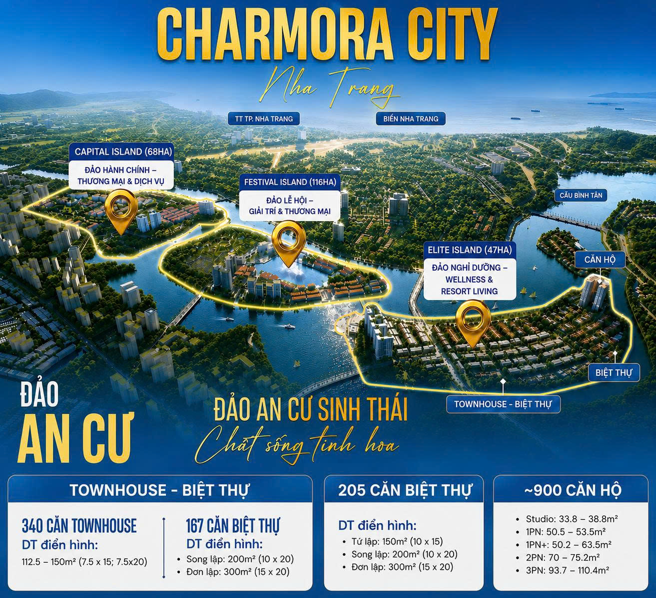 Đảo An Cư Charmora City Nha Trang