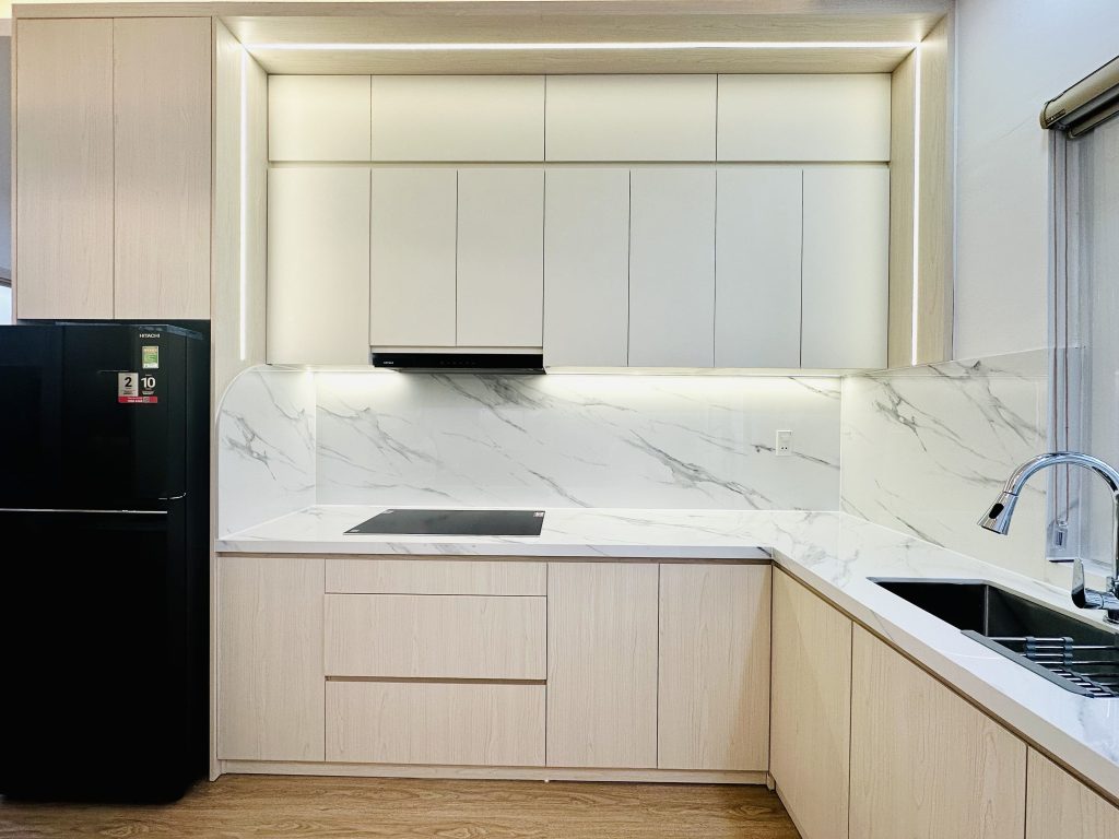 GIan bếp Căn Hộ Mường Thanh Viễn Triều OC1B Căn 3724