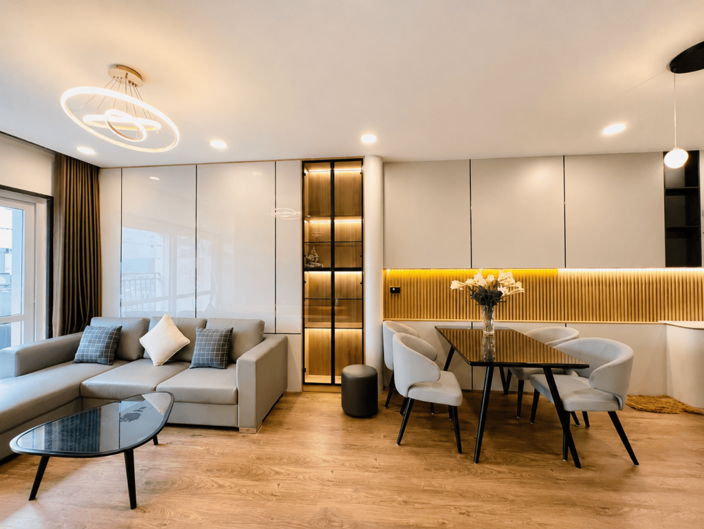 Không gian ăn uống Căn Hộ Mường Thanh Viễn Triều OC3 Căn 1406