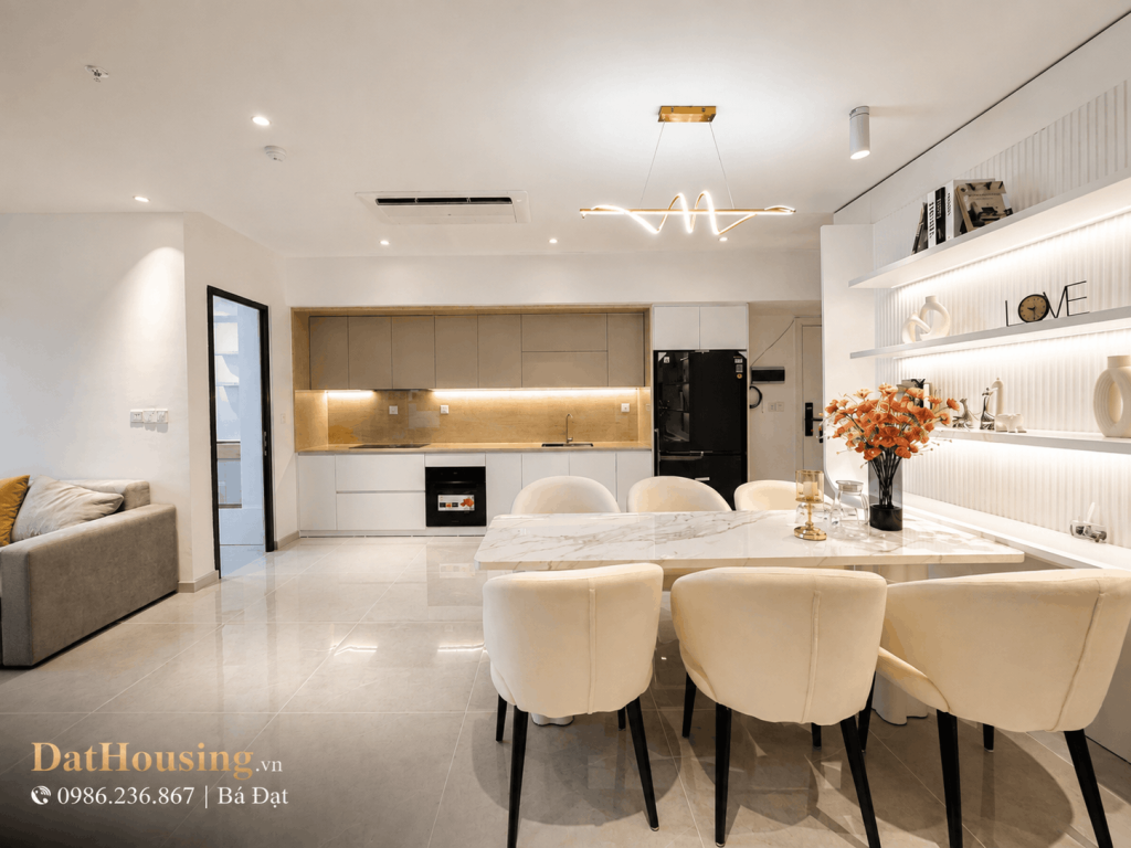 Không gian ăn uống Căn Hộ Mường Thanh Viễn Triều OC3 Căn 3426