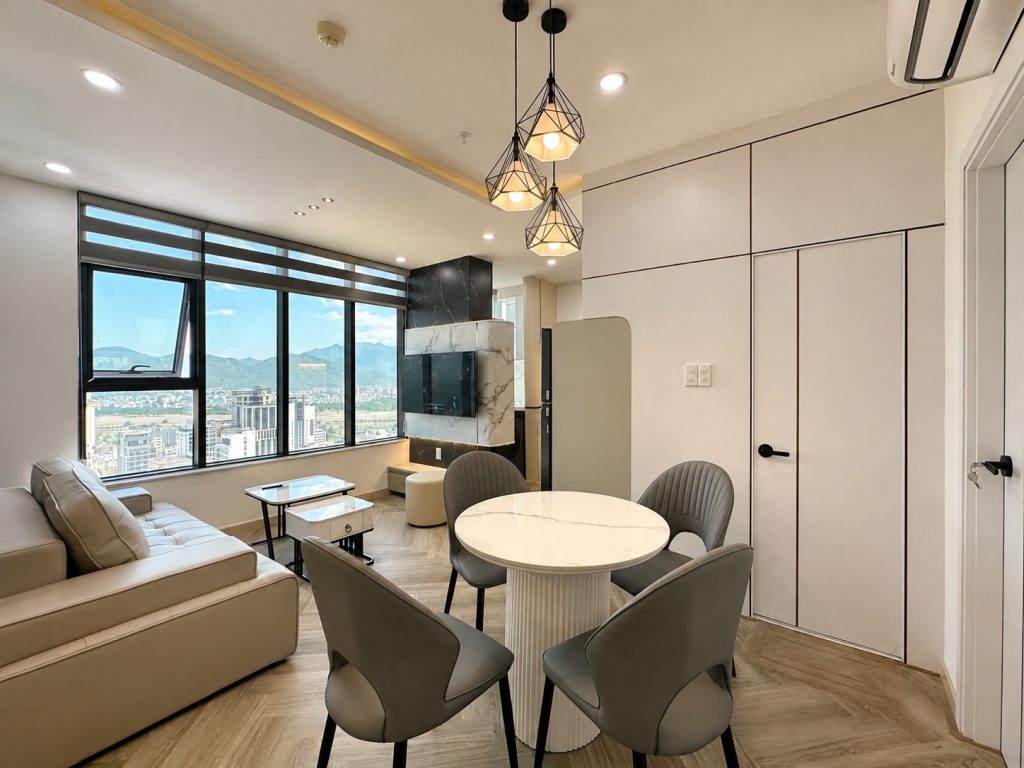 Không gian ăn uống Căn hộ Mường Thanh Luxury Nha Trang 3304