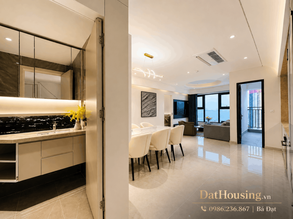 Không gian bước vào Căn Hộ Mường Thanh Viễn Triều OC3 Căn 3426