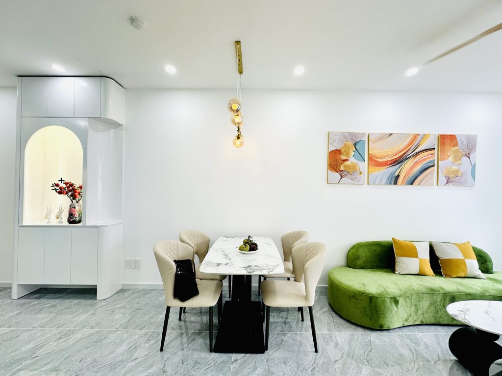 khu vực ăn uống Căn Hộ Mường Thanh Viễn Triều OC1A Căn 1128