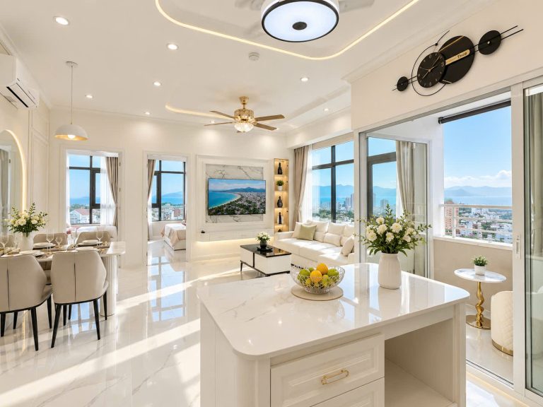 Căn Hộ Mường Thanh Viễn Triều OC2A Căn 1628 | Căn Góc View Biển Hiếm – Đập Thông Siêu Đẹp | Giá 4.88 Tỷ