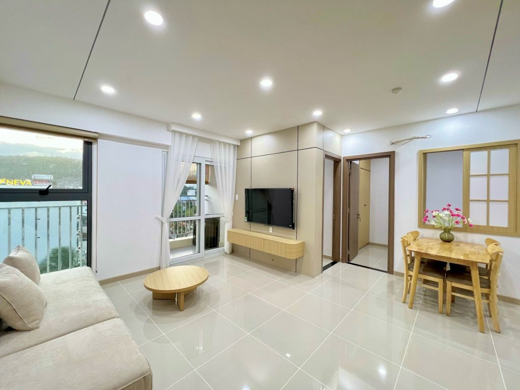 Ban công Căn Hộ Mường Thanh Viễn Triều OC3 Căn 806