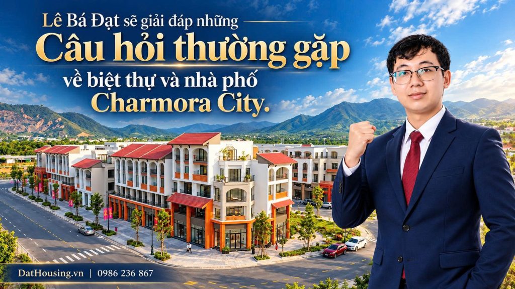 Câu hỏi thường gặp về biệt thự và nhà phố Charmora City