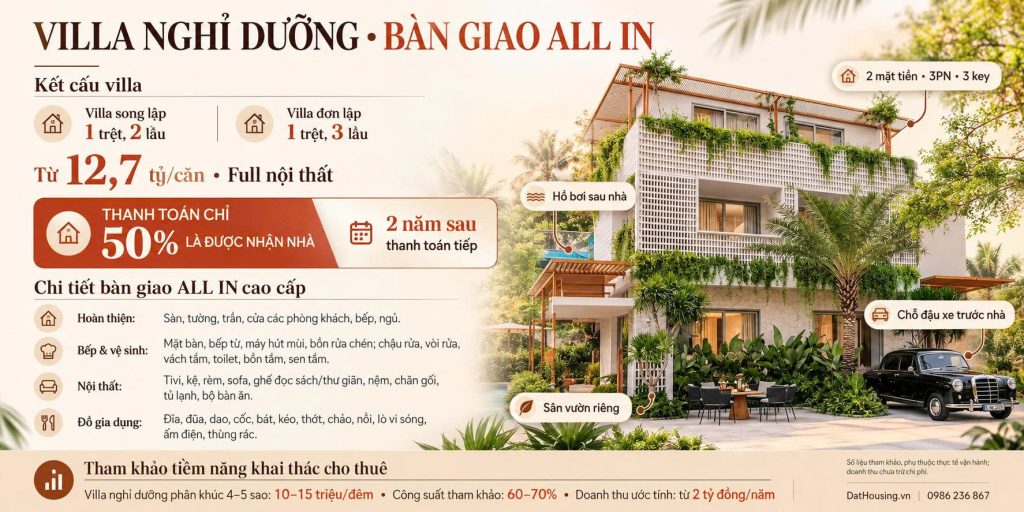 Mua La Tiên Villa Nha Trang: Chọn căn nào hợp lý?