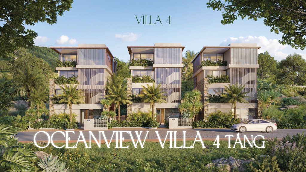 Oceanview villa 4 tầng - La Tiên villa