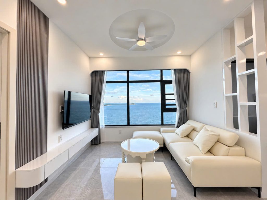 Phòng khách Căn Hộ Mường Thanh Viễn Triều OC1A Căn 3132