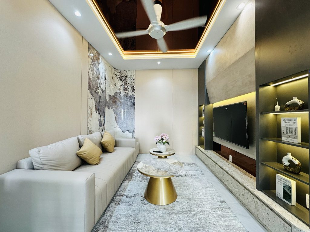 Phòng khách Căn Hộ Mường Thanh Viễn Triều OC2A Căn 1030
